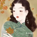 插画里的民国风！