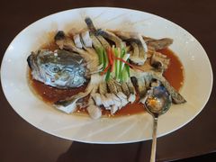 葱油老虎斑-万宝海鲜舫(劳动公园店)