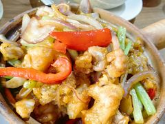 啫啫牛蛙煲-绿柠食堂(北外滩店)