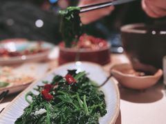 炝炒地瓜叶-山石榴·贵州菜(丰盛里店)