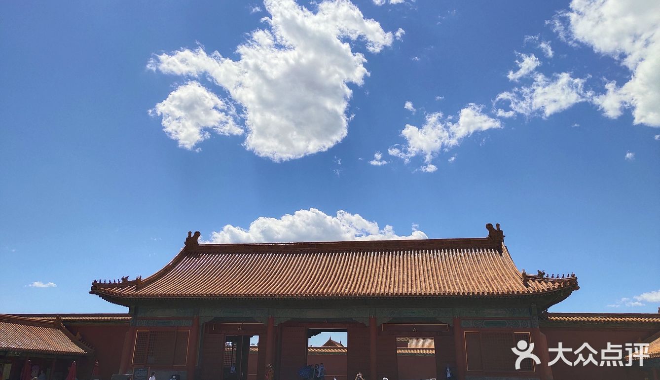 故宫的云，都是神兽化身的吧[调皮][糖果][加油]
