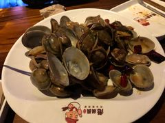 辣炒蚬子-老炭长时尚音乐烧烤吧