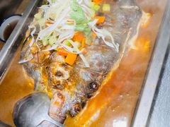 酱香烤鱼-探鱼·鲜青椒爽麻烤鱼(北京路天河城店)