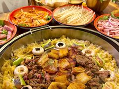 -陈叉子钢盆烤肉(中原万达店)