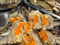 -明洞阿姨·韩式酱蟹烤肉·创意料理(三元桥店)