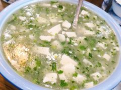 荠菜豆腐羹-老马家·舌尖上的西塘美食