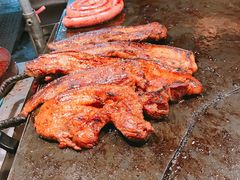 -原住民美食石板烤肉山猪肉