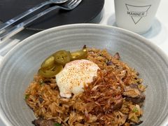 牛肝菌温泉蛋拌饭-Manner Coffee(万象食家店)