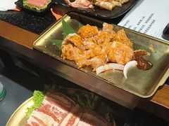 招牌鸡三宝-四斤烤肉(东戴河孟家店)