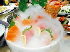 刺身拼盘-船梆煮•蒸汽海鲜·炉火烤肉(五四广场店)