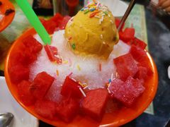 西瓜刨冰伴芒果雪糕-顺记冰室(宝华路店)