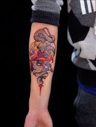 -木子·纹身店TATTOO穿孔·洗纹身