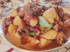 -满格嗦新疆椒麻鸡火锅.炒米粉(川大江安校区店)