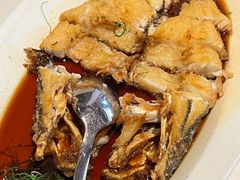 黄油花雕浸笋壳鱼-玫瑰厅上海菜(兴国路店)