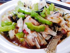 苦瓜焖脆肉皖-园林美食城·本土农家菜(杨和镇店)