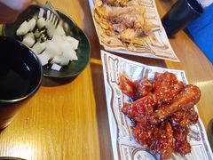 雪花炸鸡芝士鸡块-三通炸鸡·삼통치킨
