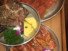 -明洞阿姨·韩式酱蟹烤肉·创意料理(三元桥店)