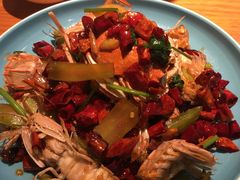 辣炒虾爬子-丹东立强海鲜烧烤·牛B大串(星海店)