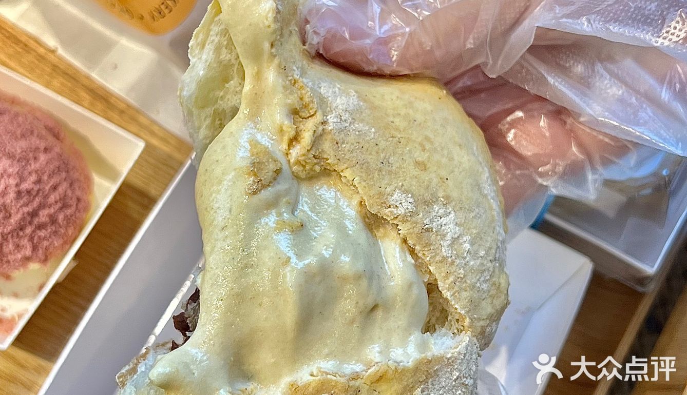 东莞｜超爆浆豆乳抱抱🥠软糯年糕拉丝太绝了！