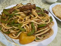 鲜豆角烩菜-王虎成猪排骨非物质文化遗产传承馆