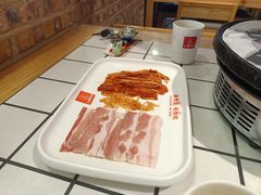 招牌黑五花肉肉拼盘-肆幺幺烤肉(乐汇城店)