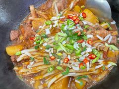 -东北酱骨饺子铁锅炖(万达总店)