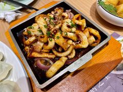 青岛特色烤鱿鱼-船歌·鱼水饺青岛菜(国贸商城店)