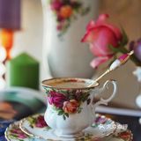 一定是忘记了，花。阿尔伯特的杯型是我永远喜欢的