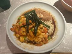 小龙虾干挑面-松鹤面馆·古法焖肉面(观前店)
