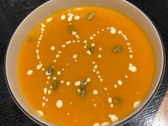 奶油南瓜汤-托斯卡纳烘焙意大利餐厅(五天地店)