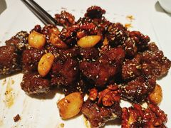 黑椒蒜子牛肉粒-大铁勺新津菜(迎水道店)