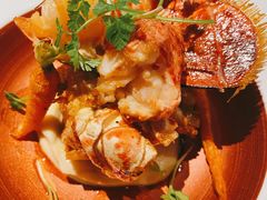 橄榄油蒜片焗蓝龙虾-Oyster Talks 四度蚝法餐厅
