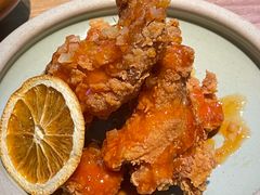 柑橘园里的脆皮炸鸡-双门洞·森系料理(体育西店)