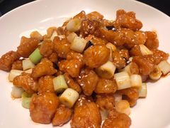宫爆鳕鱼丁-悦海·家宴·冰花皮皮虾大锅贴(宝龙店)