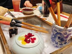 五彩毛笔酥-长安大牌档之西安博物院文化餐厅(中贸店)