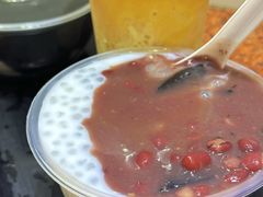 龟苓膏加红豆西米-百花传统甜品店(原址店)