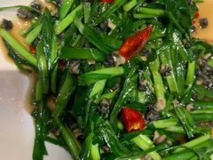 韭菜炒螺丝肉-阿娘家·原生态农家菜(国顺东路店)