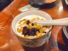 自制蜜豆燕麦酸奶-老兰家传统烧烤炒菜泡馍(小南门店)