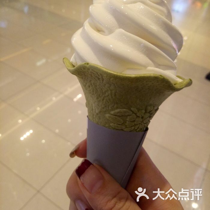 肯德基甜品站北海道海盐冰淇淋图片-北京快餐简餐-大众点评网