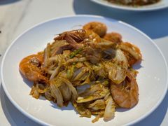 大虾烧白菜-1937青岛老味道·海肠捞饭·青岛菜(大鲍岛栈桥店)