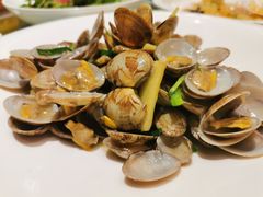 葱姜花蛤-梦都海鲜酒家(万达广场江桥店)