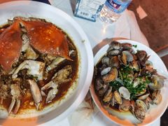 葱油沙蛤-丰收渔港饭店(嵊泗店)