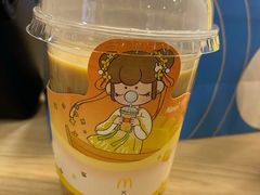 桂花风味冻珍珠奶茶-麦当劳(青岛大学店)