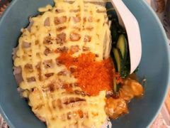 火炙三文鱼玻璃虾盖饭-Sushi Love 创意寿司(丽影广场店)