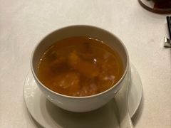姬松茸日月贝炖瘦肉汤-东海朗廷酒店-唐阁T’ANG COURT 中餐厅