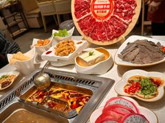 捞派滑牛肉-海底捞火锅(巴黎春天浦建店)