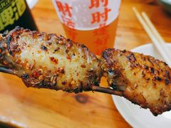 招牌秘烤鸡翅-炒豆合作社(东四总店)