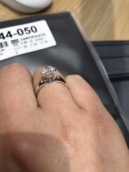 点击看大图 -钻石小鸟钻戒婚戒定制(石路店)