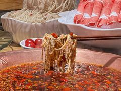 手切极品千层肚-老版火锅(半坡店)