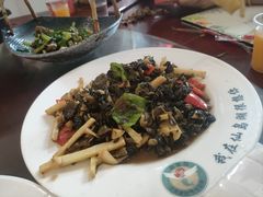 酸菜炒笋-鱼乐岛餐厅·户外花园主题餐厅